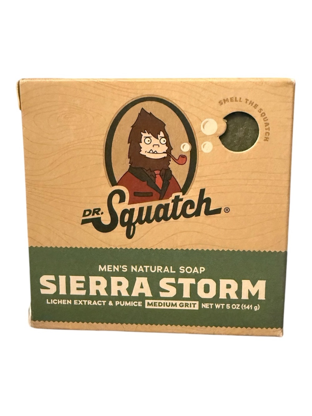 Dr. Squatch Sierra Storm Men's Natural Soap - Green
